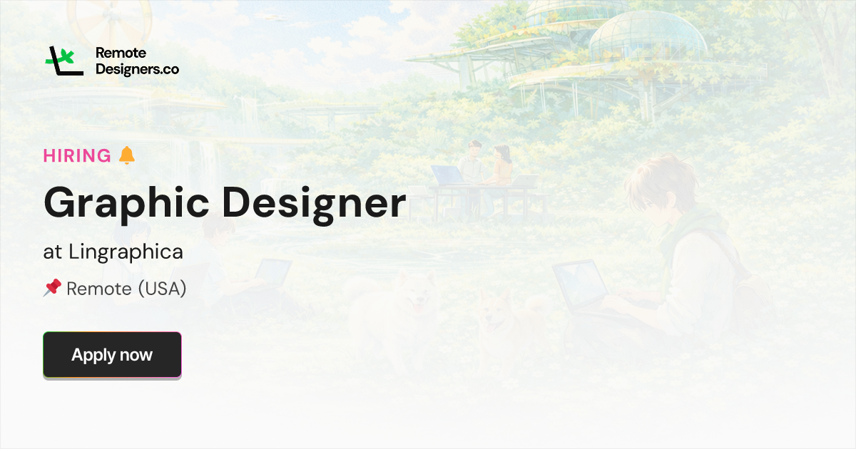 Graphic Designer at Lingraphica - Remote Design Job